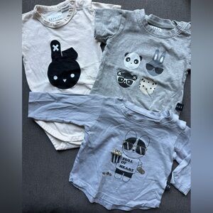 Huxbaby Tee Bundle • Size 6-12 Months